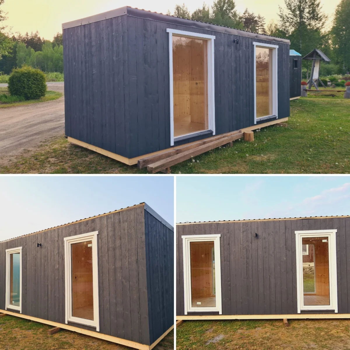 Dārza māja ar vienu telpu