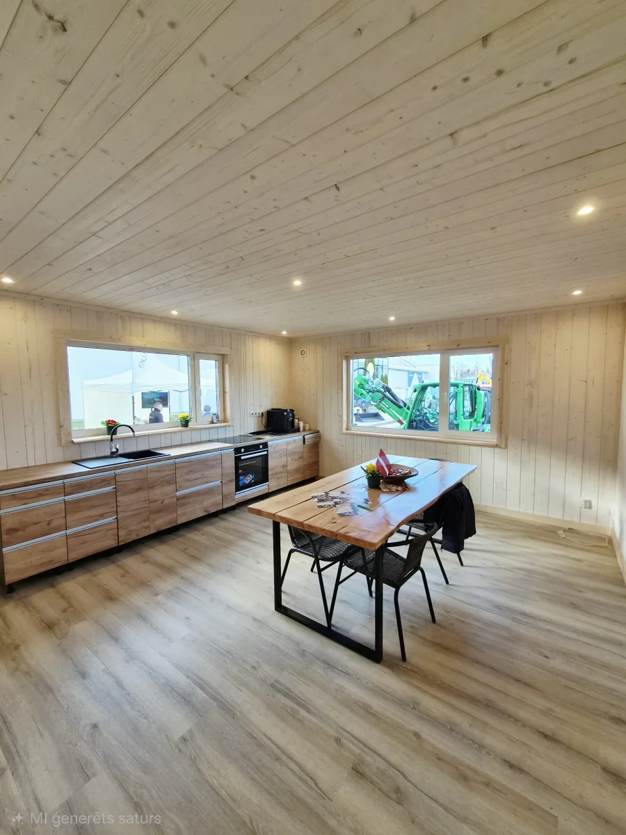 Vissezonas karkasa māja 11x4,90m